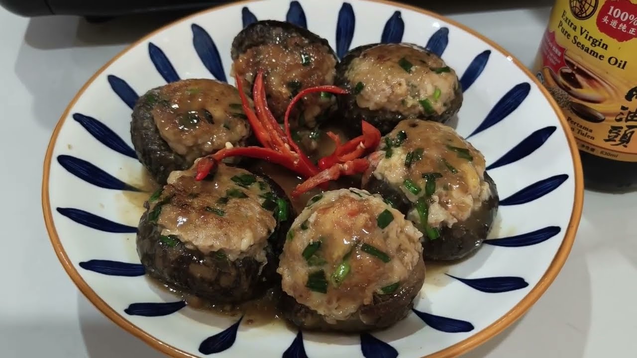 年菜釀冬菇