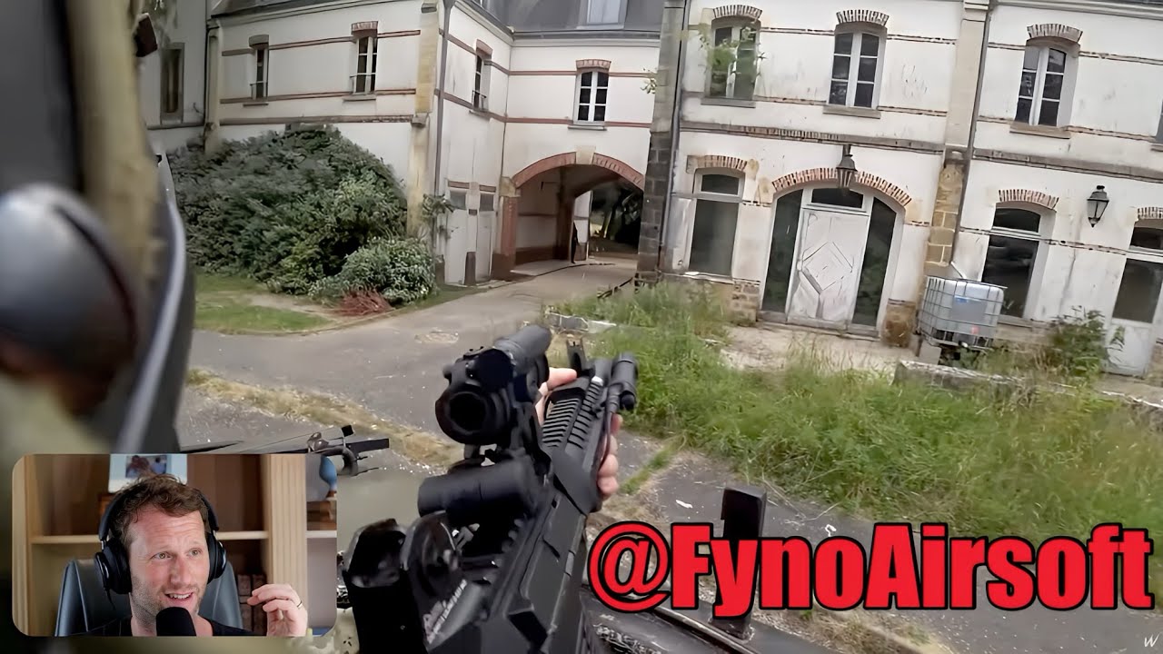 High Speed MK47 Gameplay at Abandoned Golf Course! | Fyno Airsoft Reaction