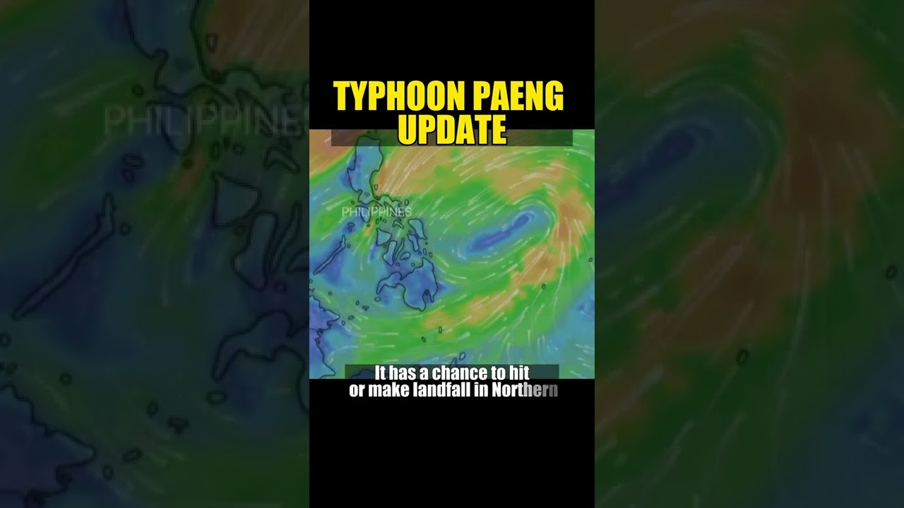 TYPHOON PAENG UPDATE #typhoonph #paeng #breakingnews