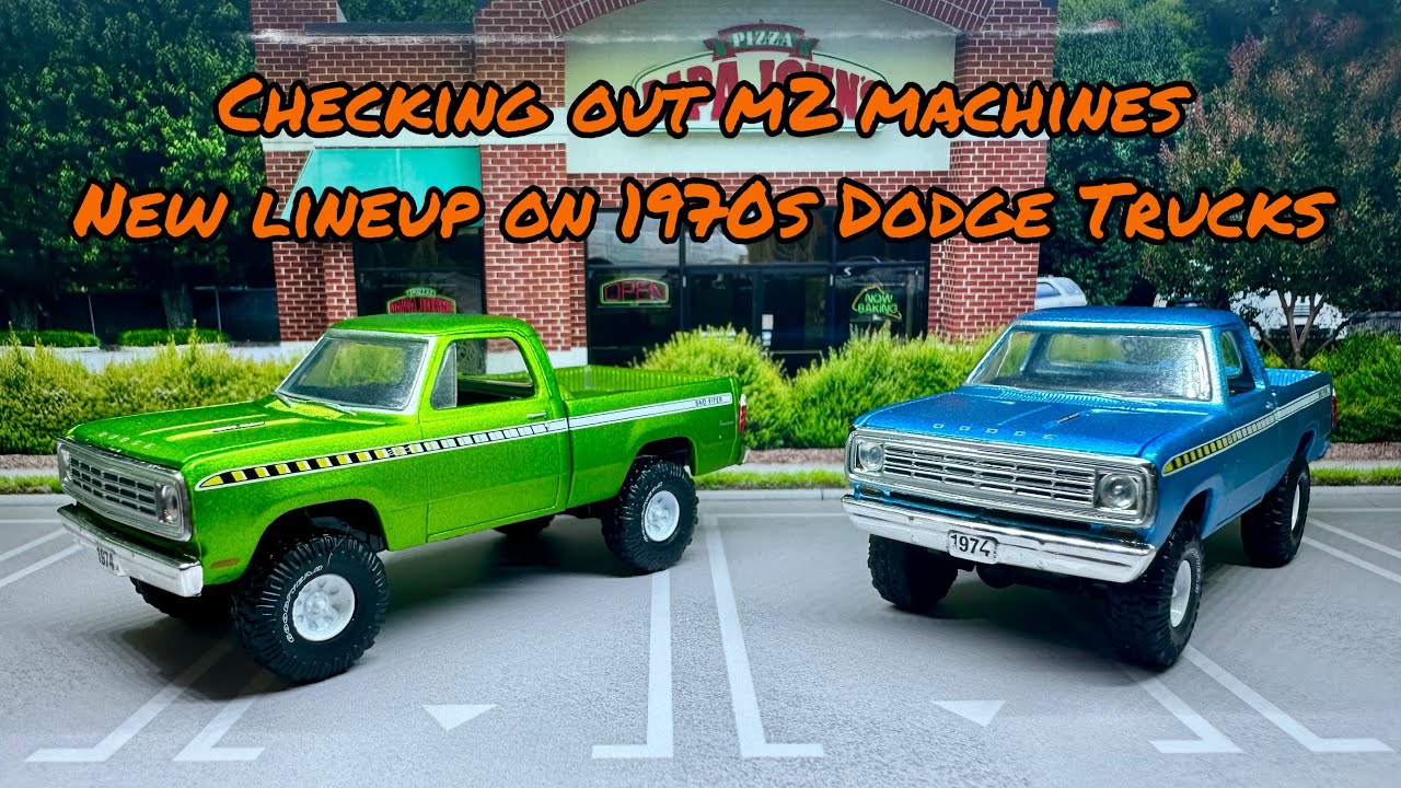 Checking Out M2 Machines New 1970s Dodge Truck Lineup