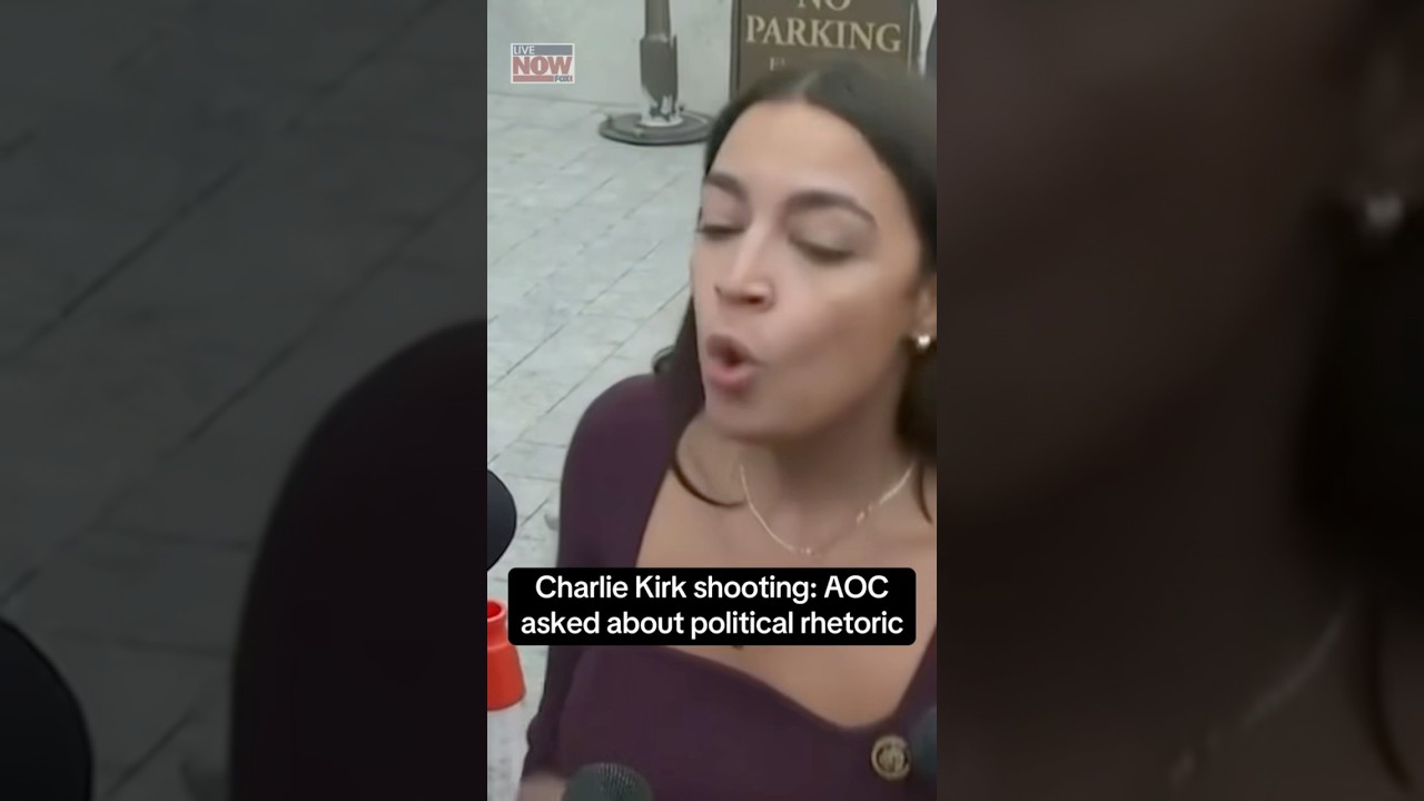 AOC on political rhetoric after Charlie Kirk shooting
