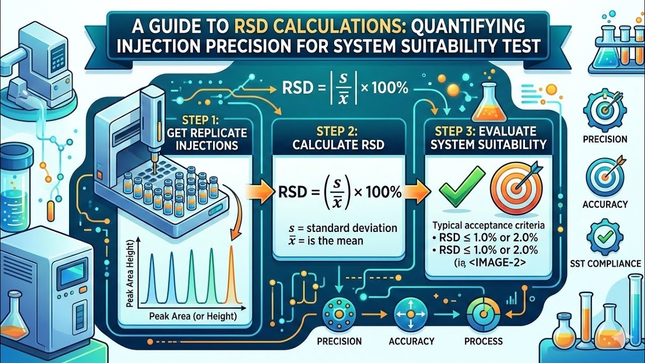 A Guide to RSD Calculations,Quantifying Injection Precision for System Suitability Test