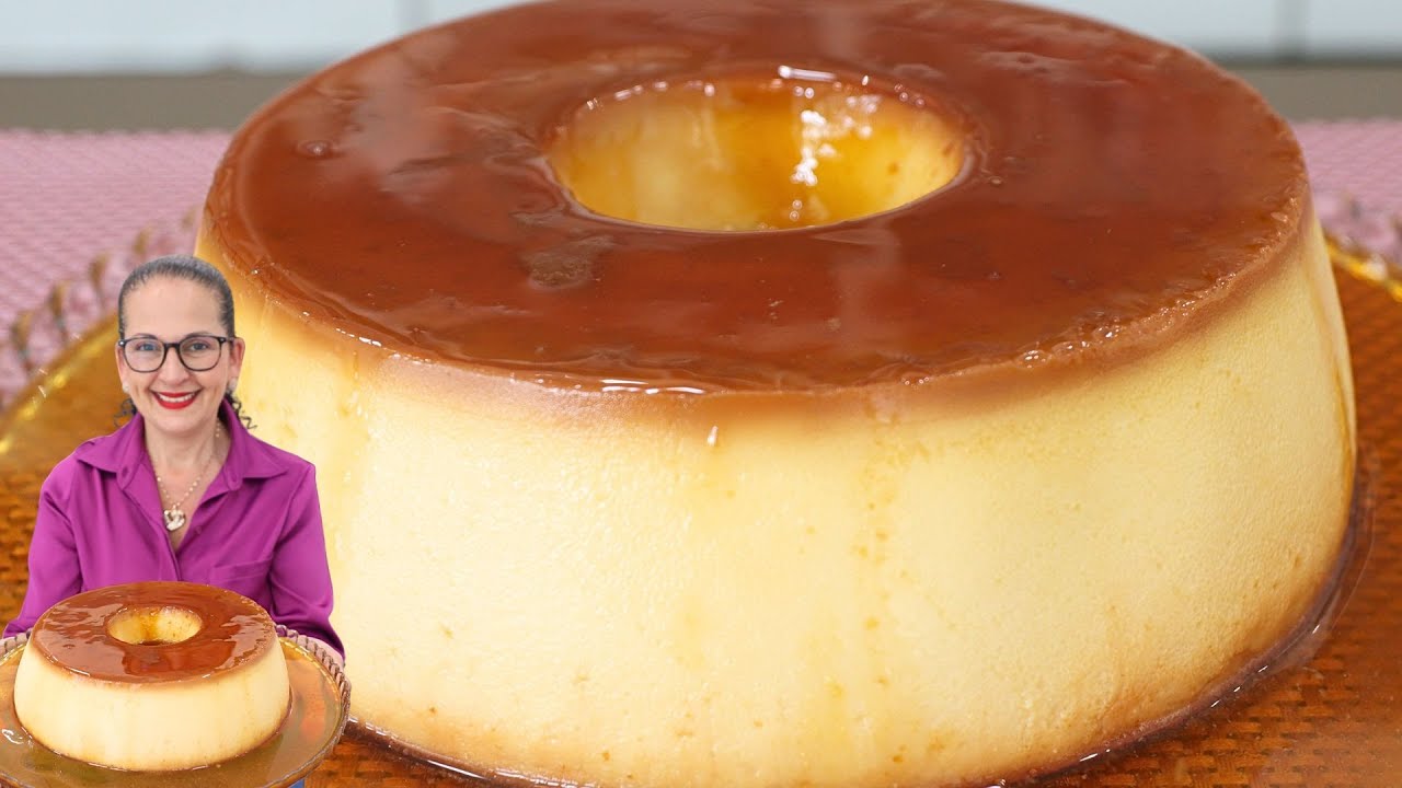 ESSE PUDIM GIGANTE &Eacute; O MELHOR PUDIM QUE VOC&Ecirc; VAI FAZER NA VIDA! CREMOSO, DELICIOSO - Isamara Am&acirc;ncio
