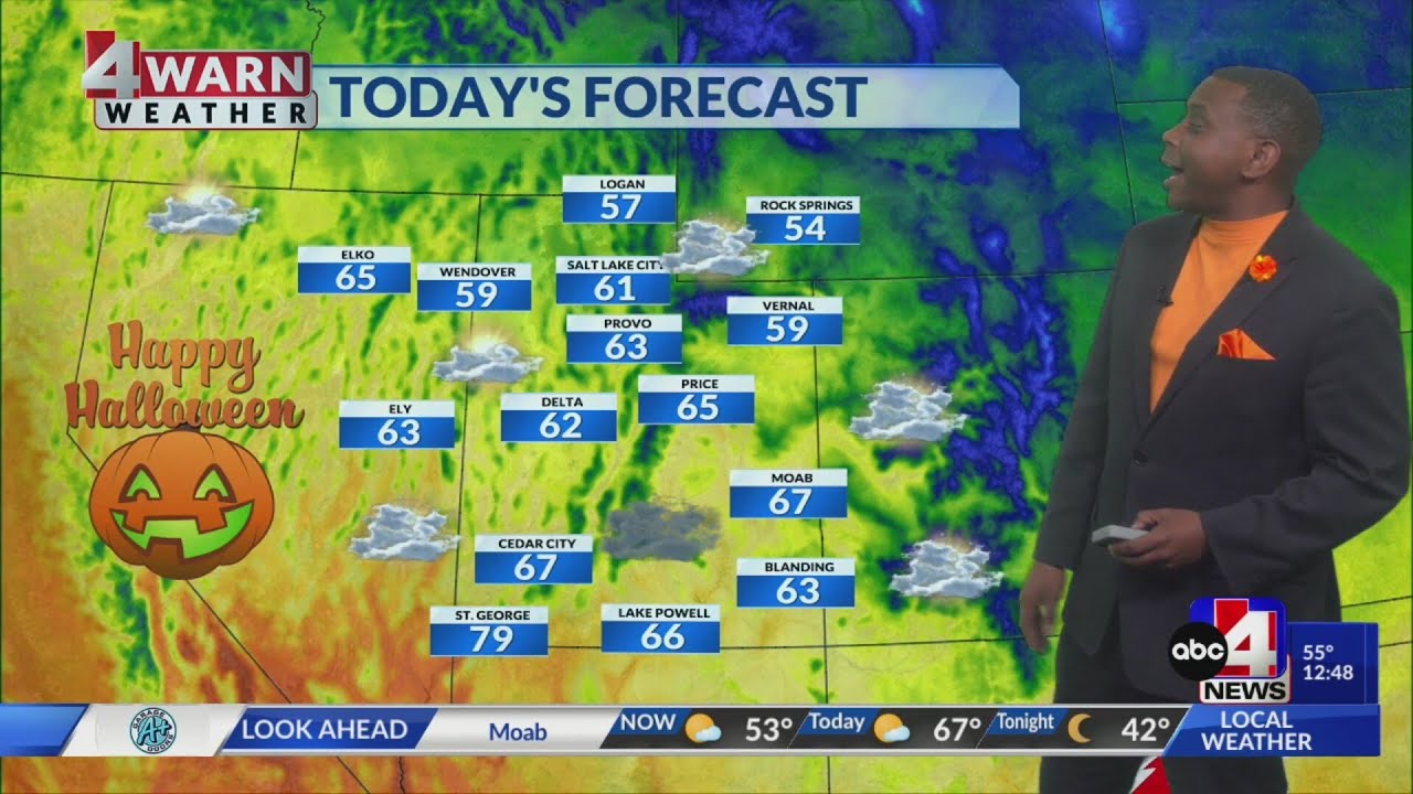 Mostly clear skies with a warming trend for the weekend