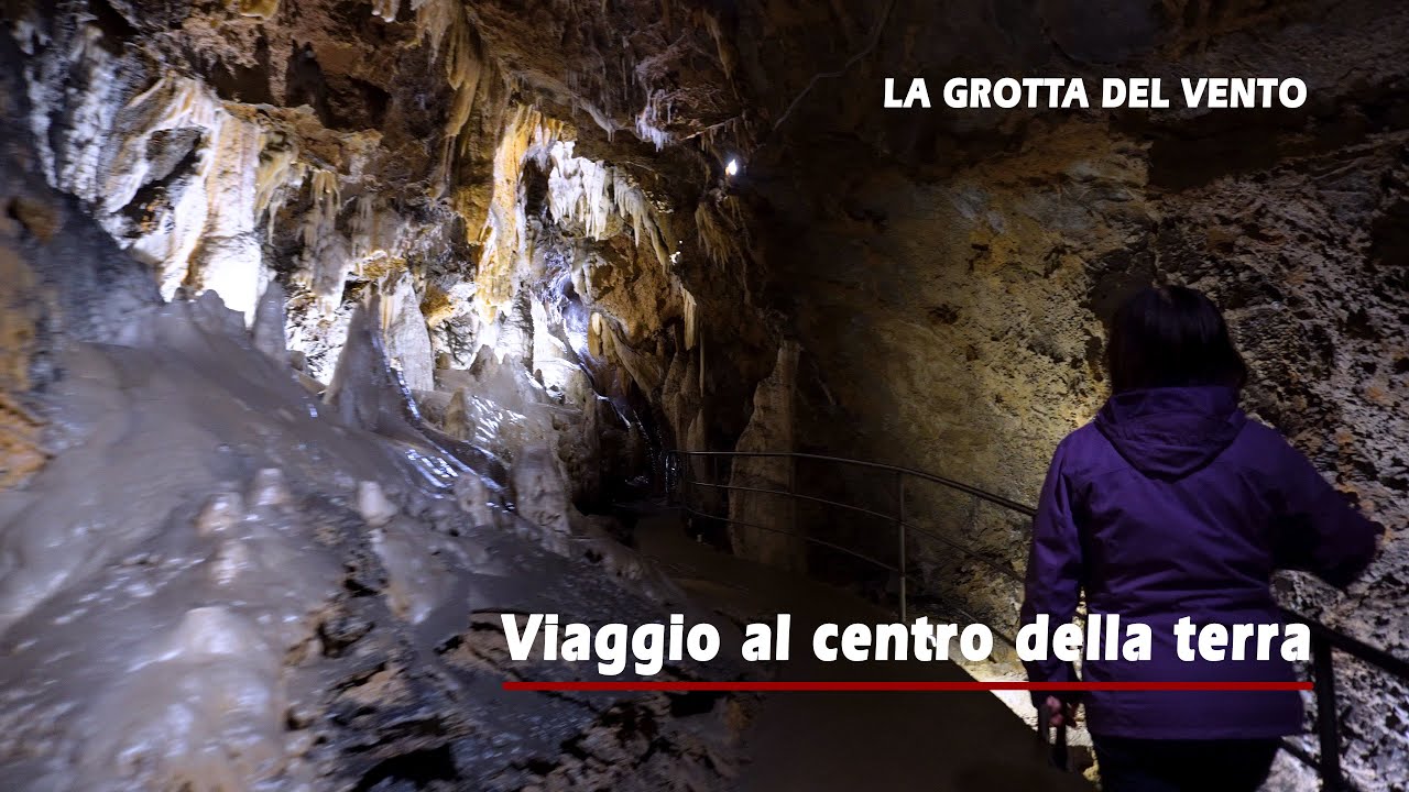 La Grotta del Vento – viaggio al centro della terra - immagini IMPRESSIONANTI 4K da non perdere