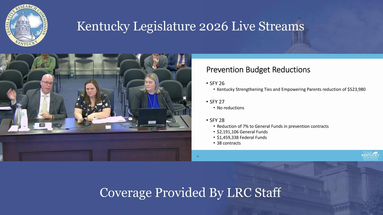 Budget Review Subcommittee on Health and Family Service. (7-1-26)