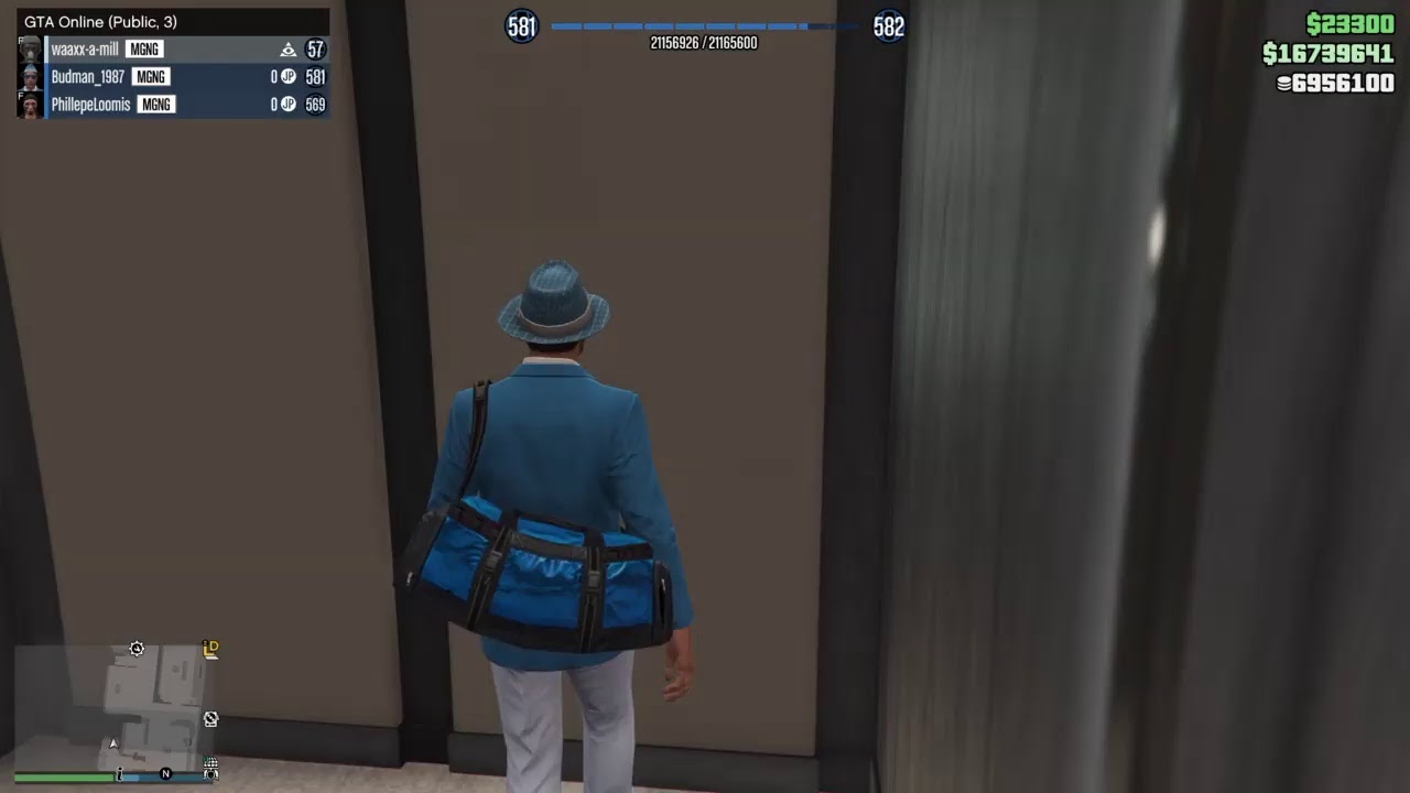 Penthouse safe filling up