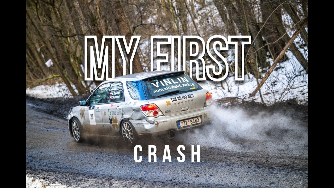 My First Rally Ever… CRASH in Stage 1! | Winter Rally Vizovice | 2026