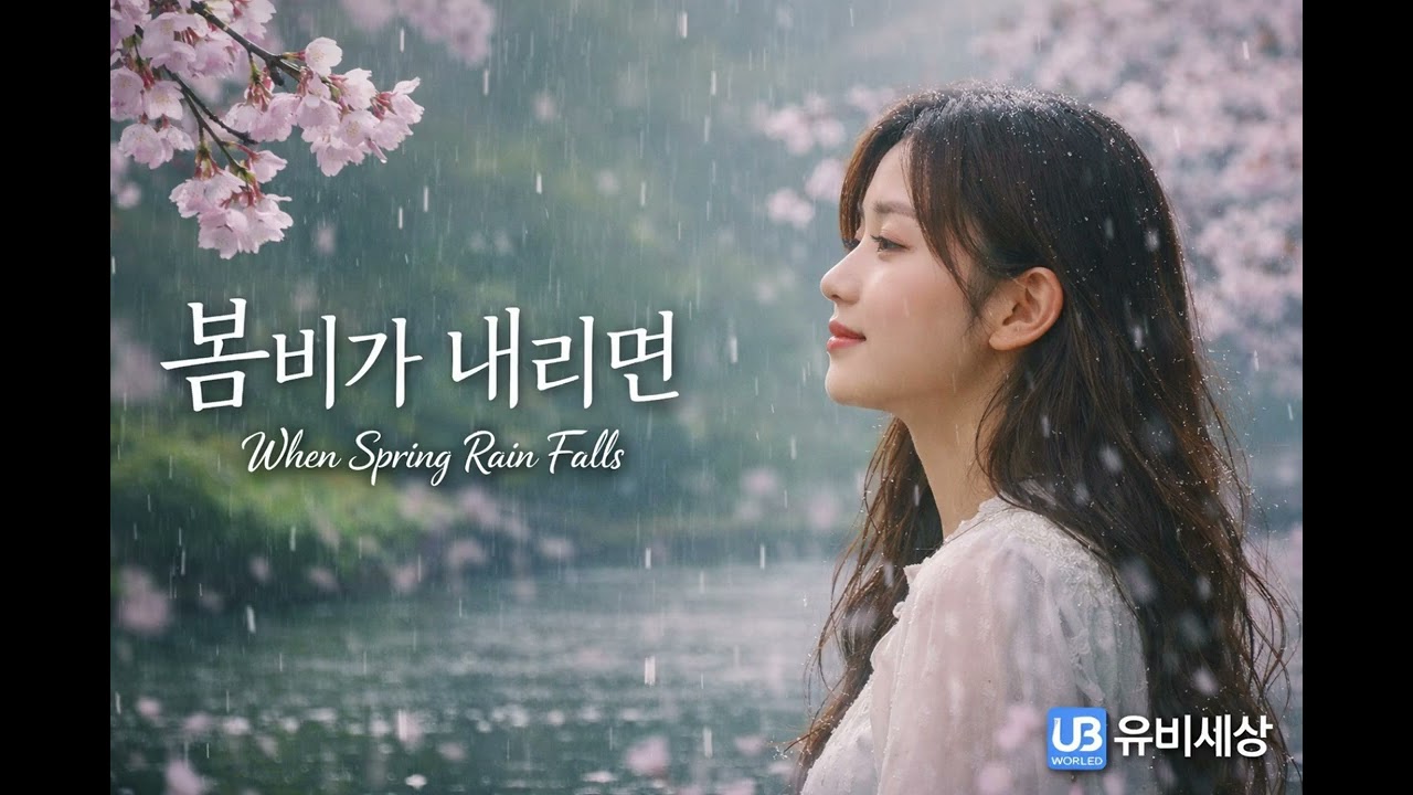 봄비가 내리면 (When Spring Rain Falls) | 비 오는 밤, 마음을 적시는 노래
