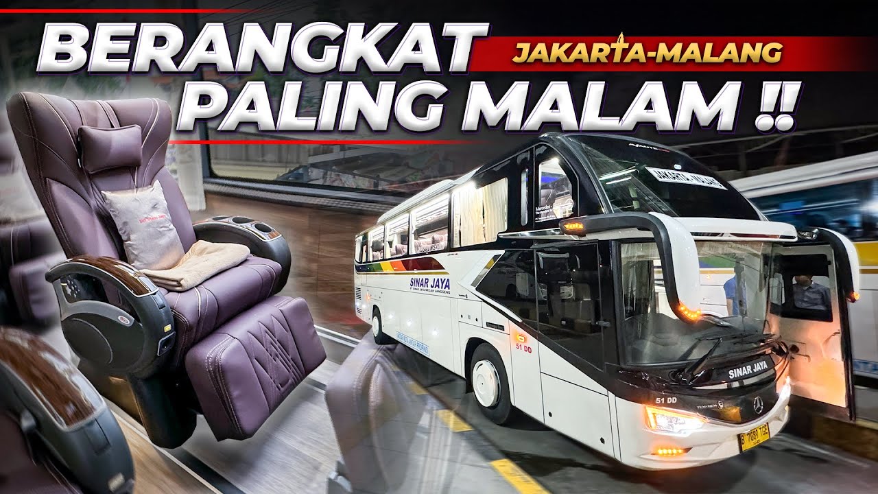 KELAS BARU DENGAN TARIF SETENGAH JUTA ‼️ Sinar Jaya Super Executive Jakarta Malang #1