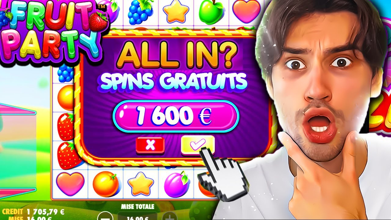 ALL IN CHALLENGE: JE RISQUE DES MILLIERS D&rsquo;EUROS SUR FRUIT PARTY POUR LE SPECTACLE 🤯