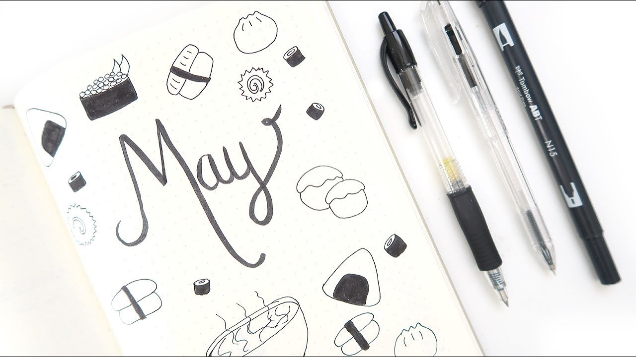 PLAN WITH ME | May 2018 Bullet Journal Setup