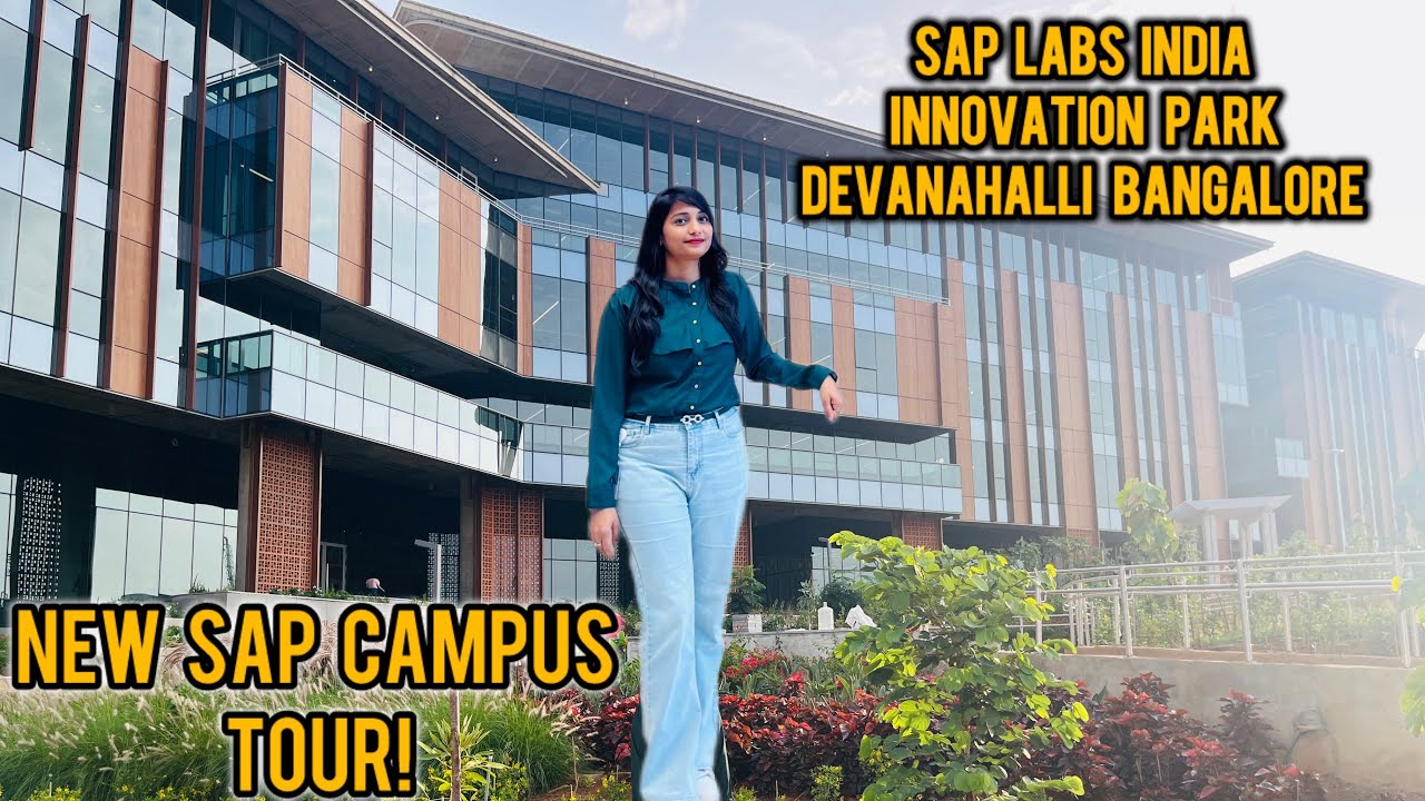 Inside SAP Labs India Innovation Park, Devanahalli 🏢✨ | New Campus Tour Vlog
