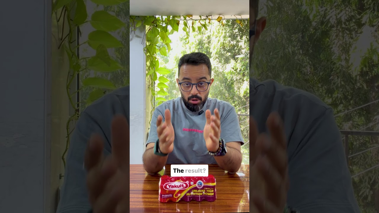 Исследование 2025 года: 28 дней употребления Yakult. Результаты меня удивили #shorts #shortsviral...
