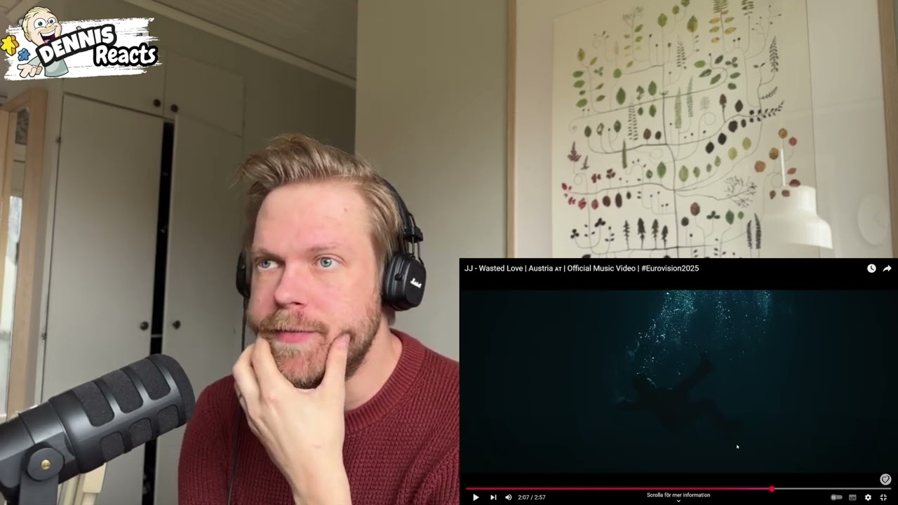 Austria Eurovision 2025 Reaction JJ Wasted Love