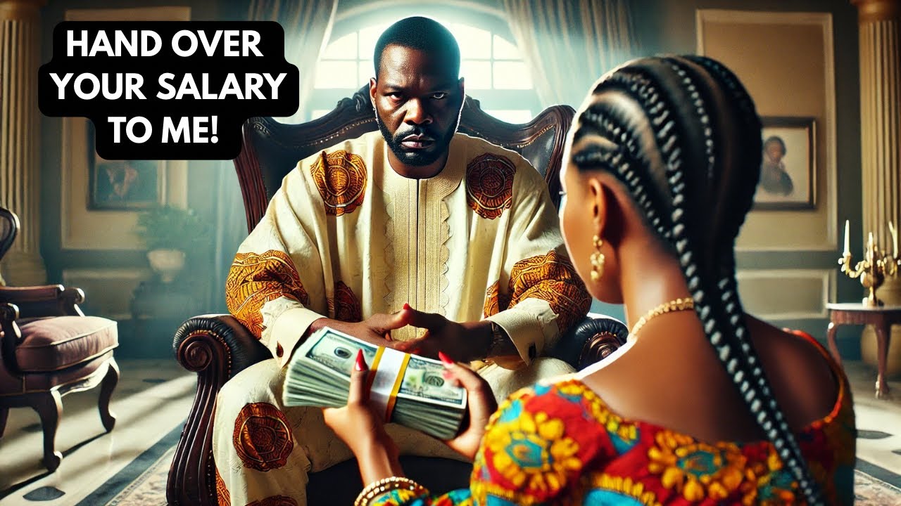 TRADITIONAL HUSBAND DEMANDS WIFE SALARY EVERY MONTH TO PROVE HER LOYALTY #tales #africanfolktales 