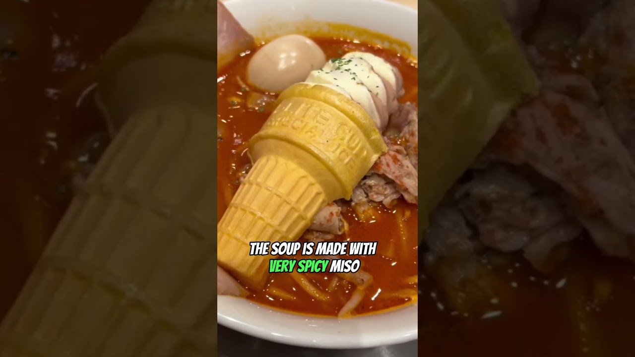 The WEIRDEST RAMEN in the world #shorts