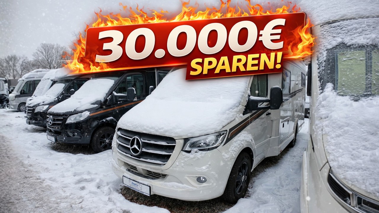 -30.000&euro;! MUSS WEG 😔 Luxus WOHNMOBIL aus Baden W&uuml;rttemberg TEILINTEGRIERT Carthago C Tourer T 143 LE