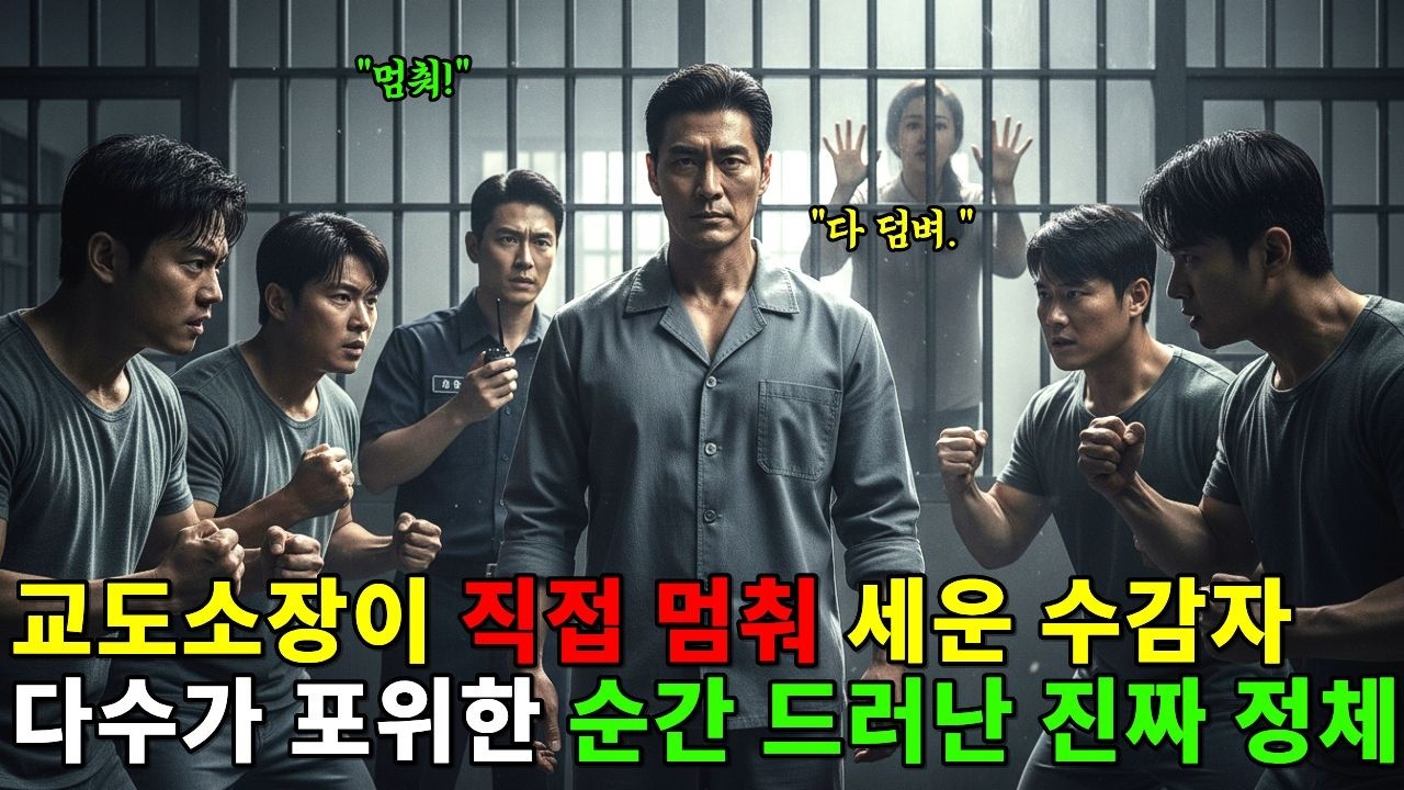 교도소장이 직접 멈춰 세운 수감자… 다수가 포위한 순간 드러난 진짜 정체