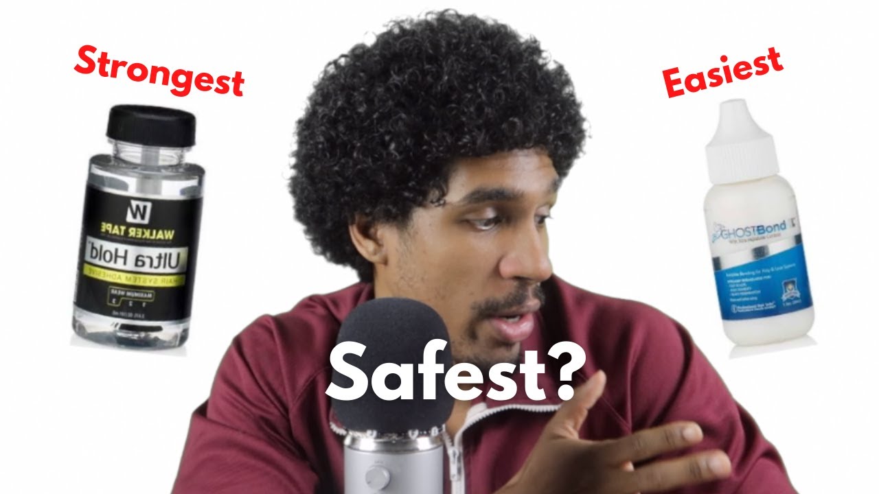 Is Hair Unit/Man Weave glue safe?