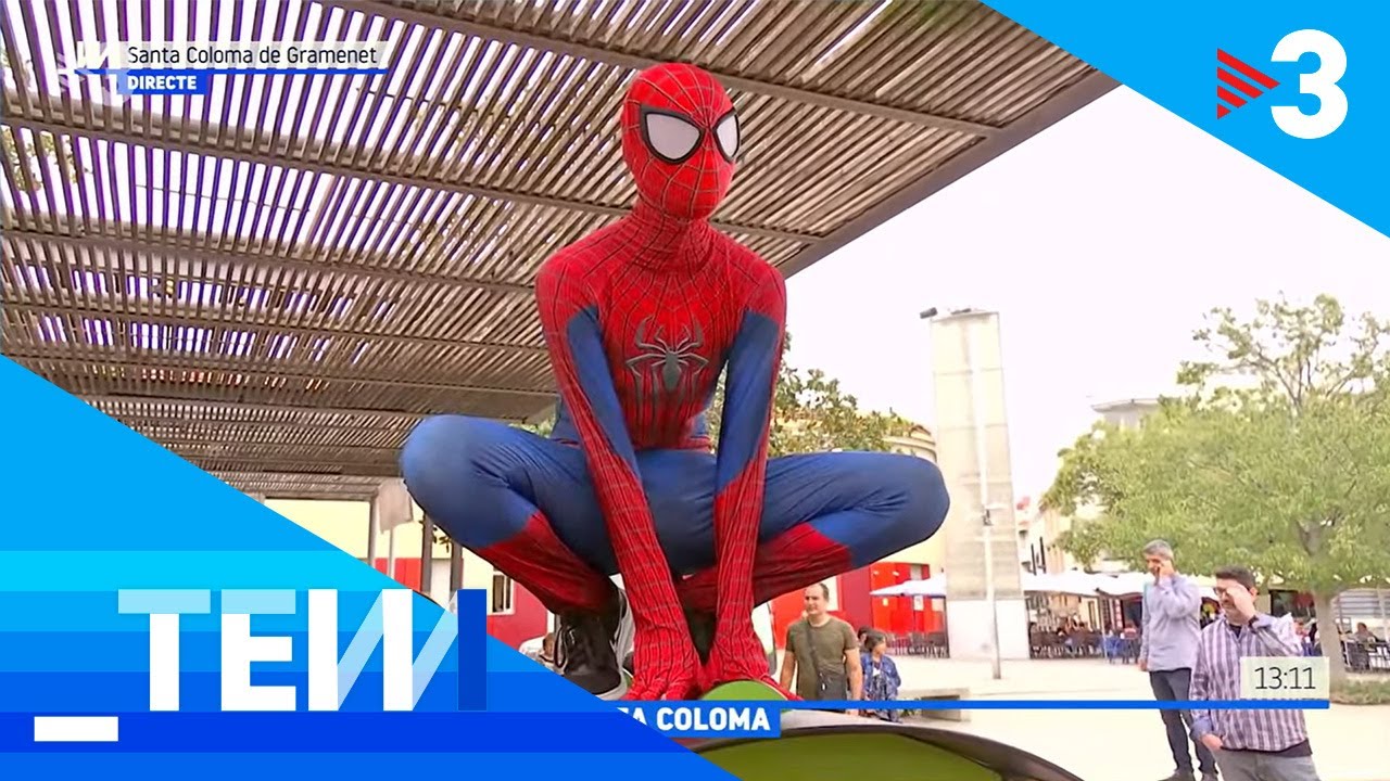 Parlem amb l'Spiderman de Santa Coloma - Tot es mou