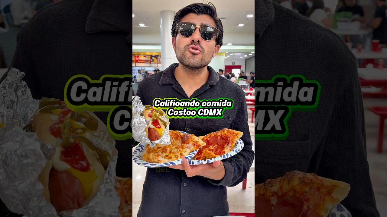 Calificando Comida del Costco, Hotdog delicioso #short #shorts #food #foodie #pizza #hotdog #costco