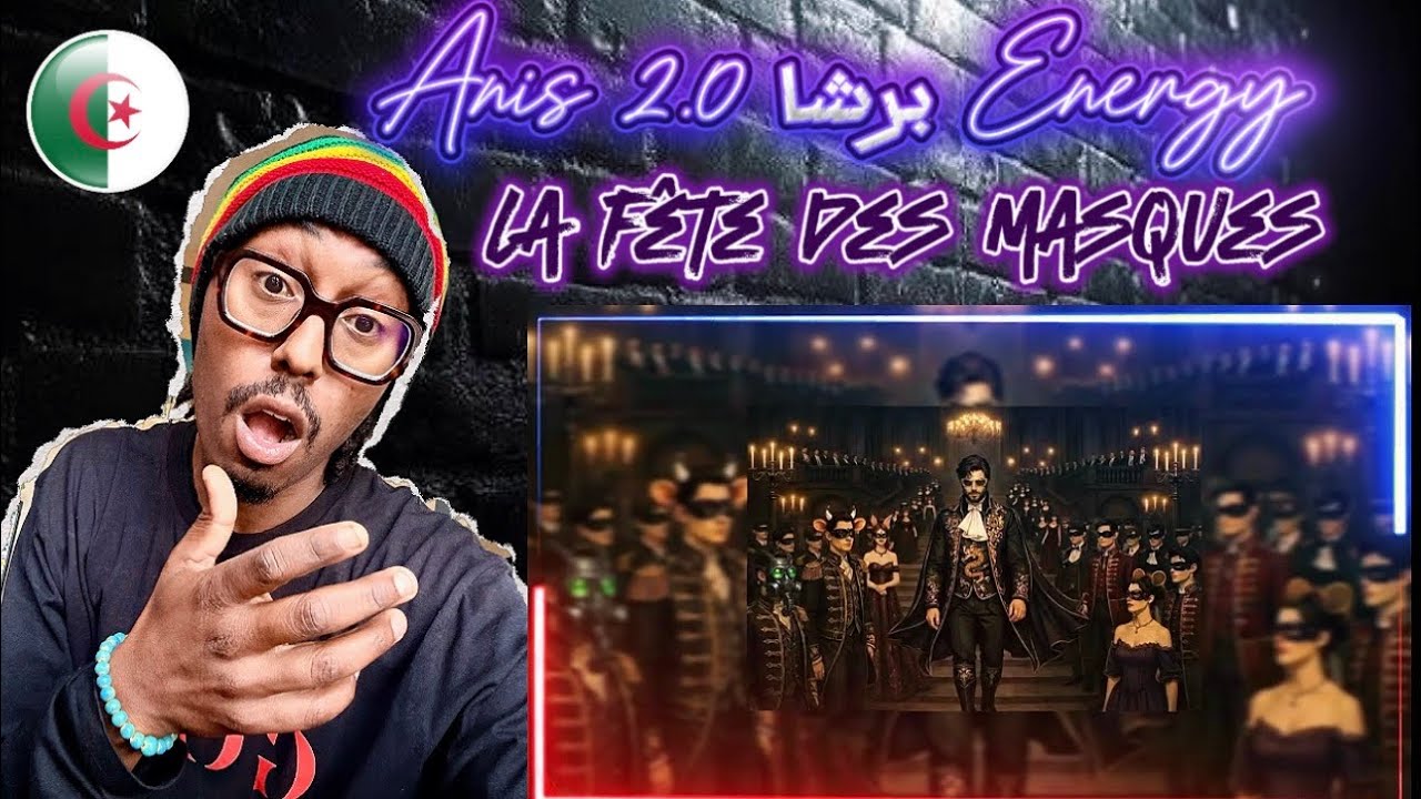 أنيس لا يقبل نهاية البيف - La fête des masques Reaction - Anis Diss Psyco M 🇩🇿 Vs 🇹🇳🔥