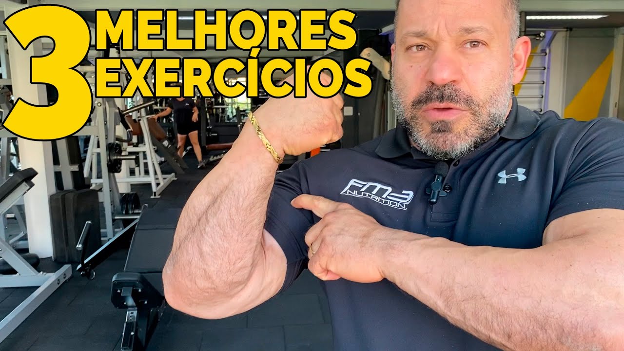Os melhores exercicios para desenvolver o bíceps