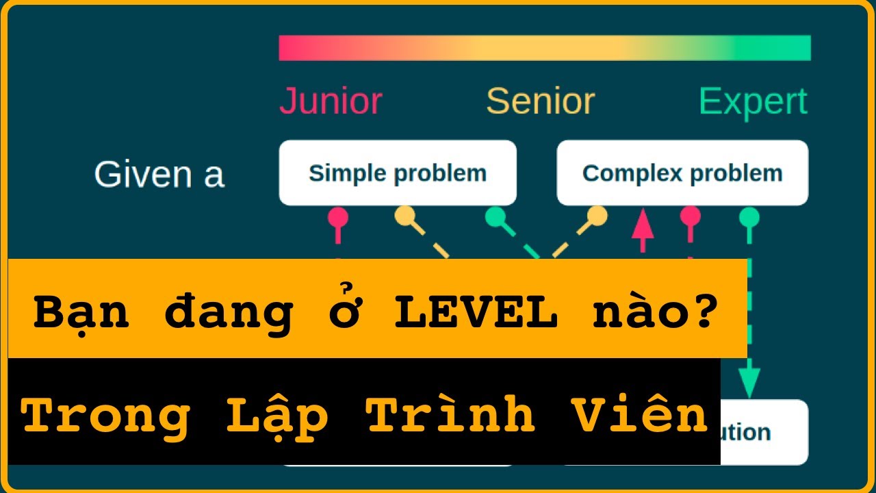 Bạn đang ở đâu trong các Level của Lập Trình Viên? Level cuối cùng là thật sự tôi không biết!