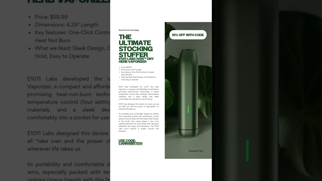 Weed Gifts? The 2024 Cannabis Tech Holiday Gift Guide is Here!