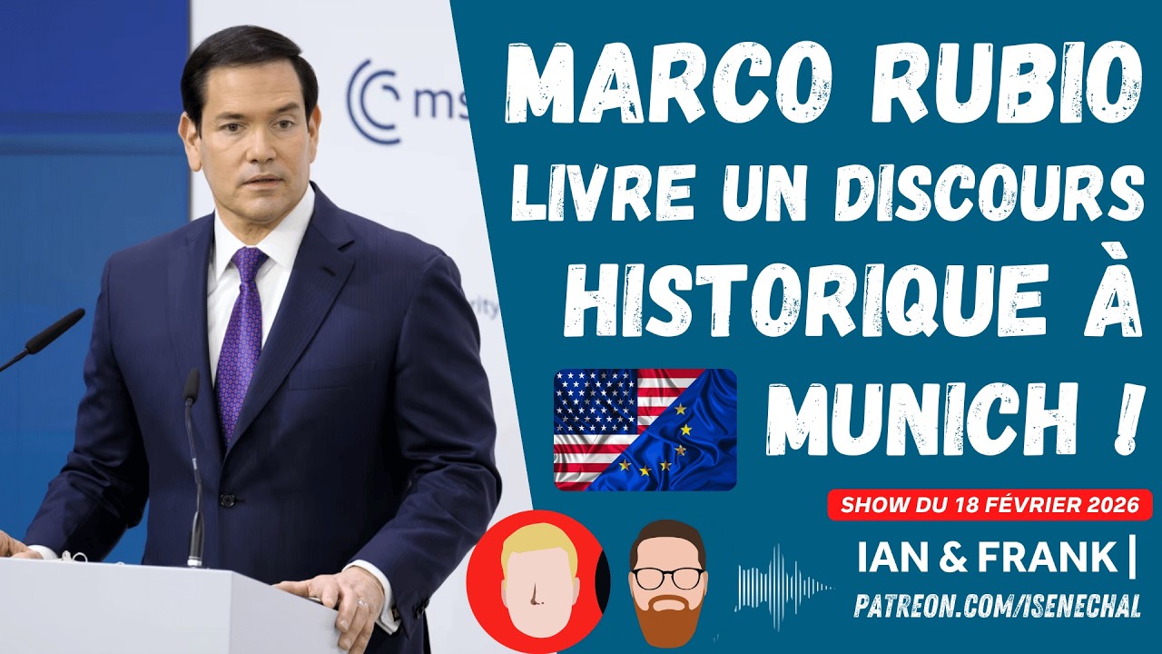 MARCO RUBIO livre un discours HISTORIQUE à Munich ! 🇺🇸🇪🇺
