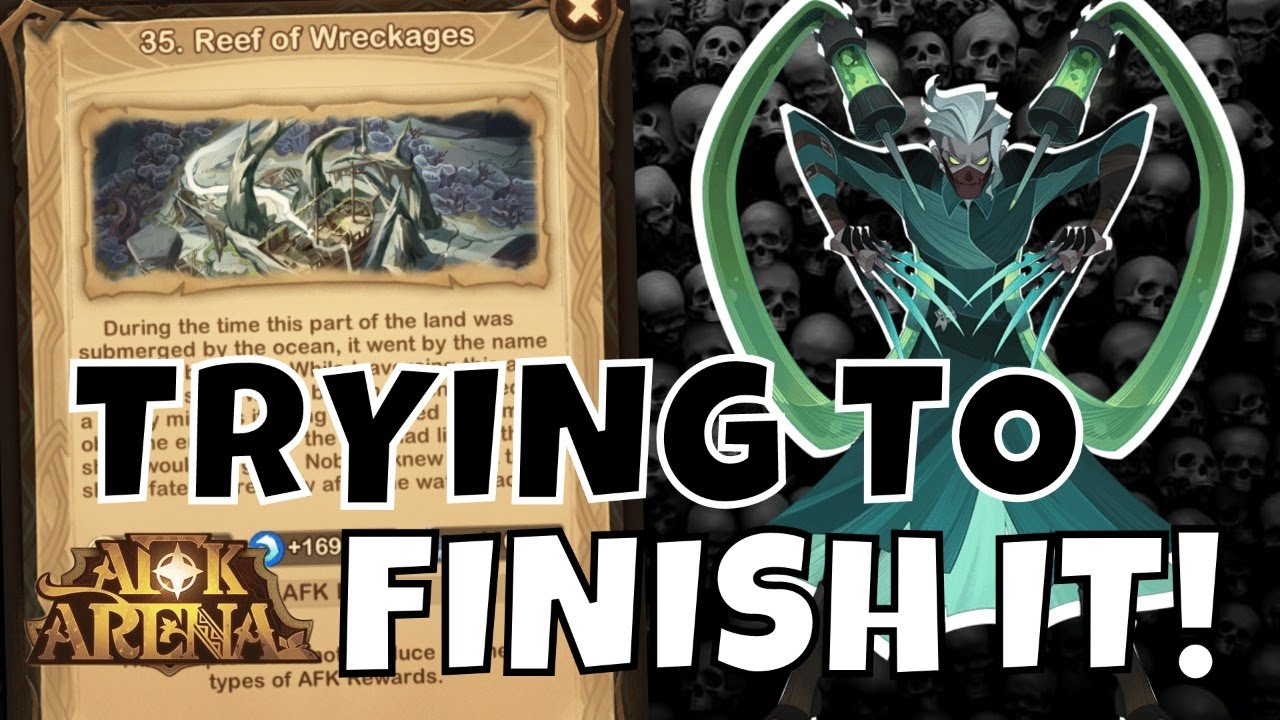 CAN WE FINISH CHAPTER 35! [AFK ARENA]