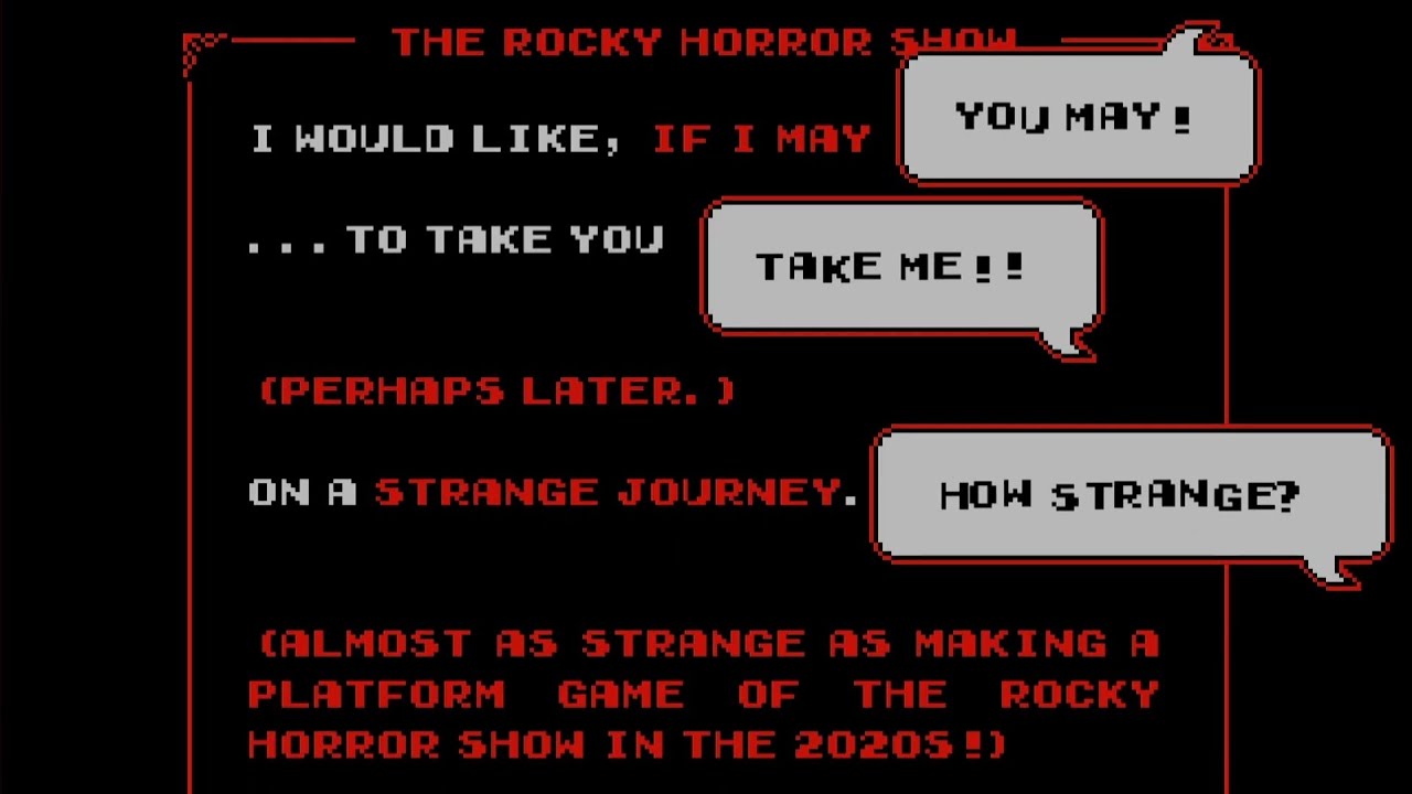 The Rocky Horror Show Game New Game Plus Audience Participation PS5 Full Game No Commentary 2nd Run