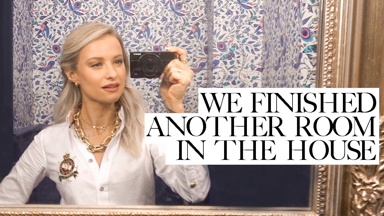 WE FINISHED ANOTHER ROOM IN THE NEW HOUSE! | INTHEFROW