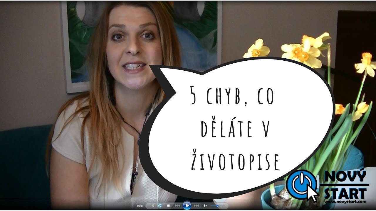 5 nejčasjtějších chyb v životopisu