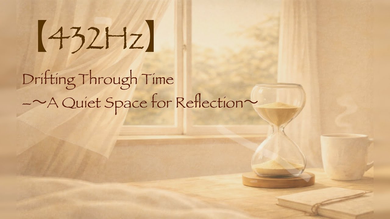 【432Hz】流れる時に想いを馳せる｜Drifting Through Time – A Quiet Space for Reflection
