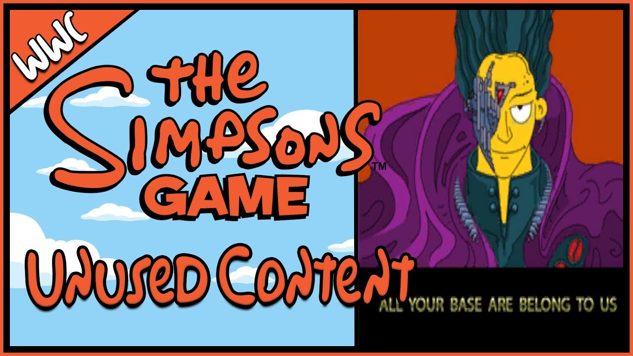 What Was Cut? | The Simpsons Game - Episode 3