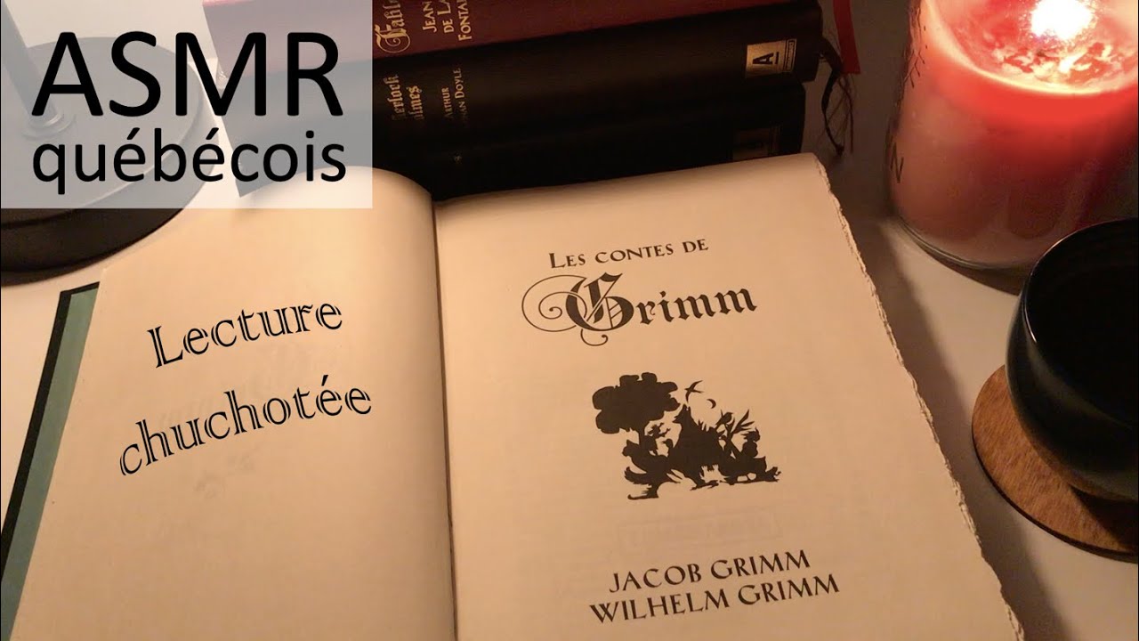 ASMR québécois (FR) | Lecture chuchotée 📚 Les contes de Grimm