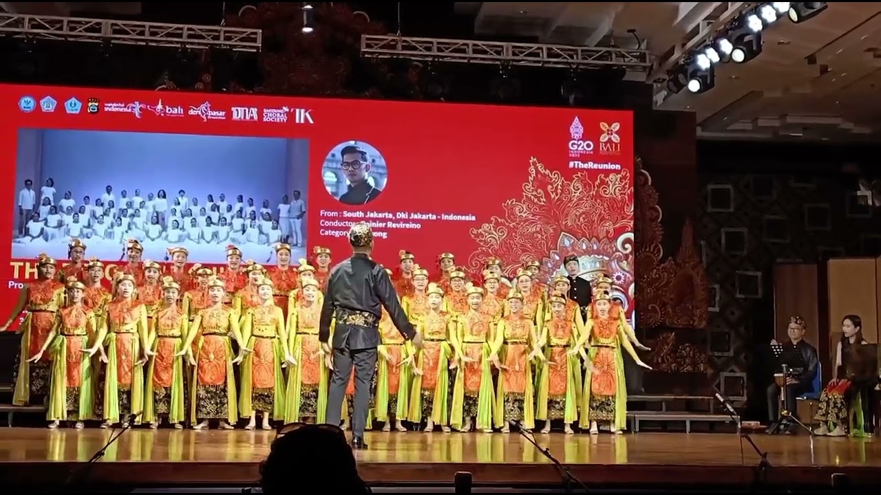 Ondel-Ondel sung by TRCC - Champion & Gold medal for Folksong Category, BICF 2022, 27/7/2022 (12y)
