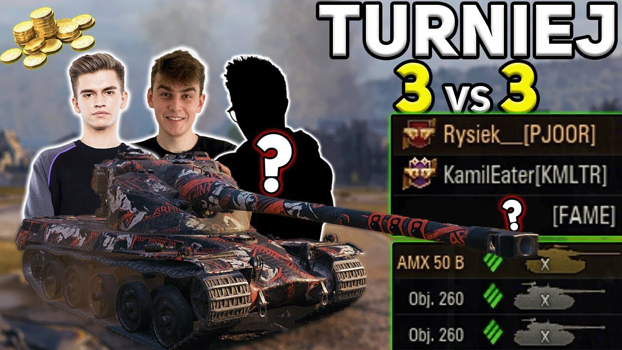 TURNIEJ 3vs3 z @KamilEater i graczem FAME'u / Co może pójść nie tak?