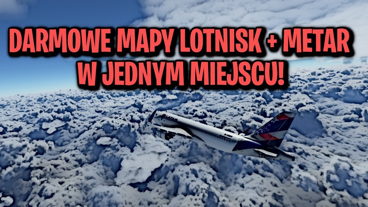Jak szukać METARU i MAP LOTNICZYCH? Proste rozwiązanie |Microsoft Flight Simulator 2020 |GAMEPLAY PL