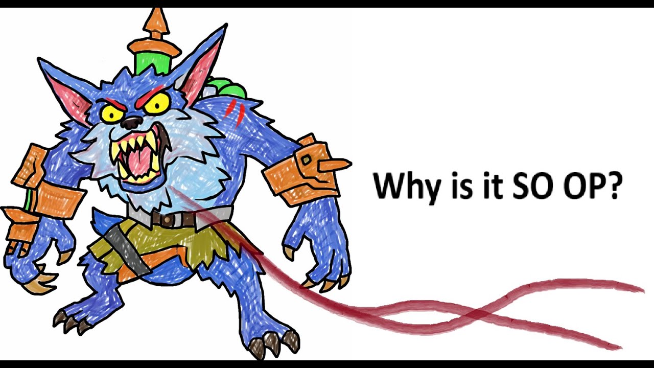 Toplane Warwick is still OP