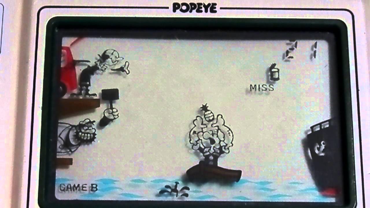 12478 Nintendo Game & Watch Popeye PP-23 1981