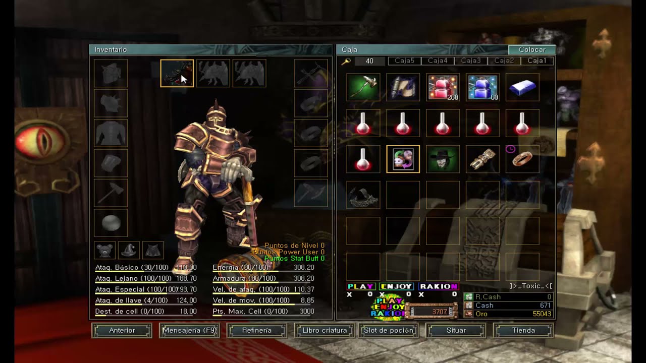 Rakion - Ex Item - Clase Change