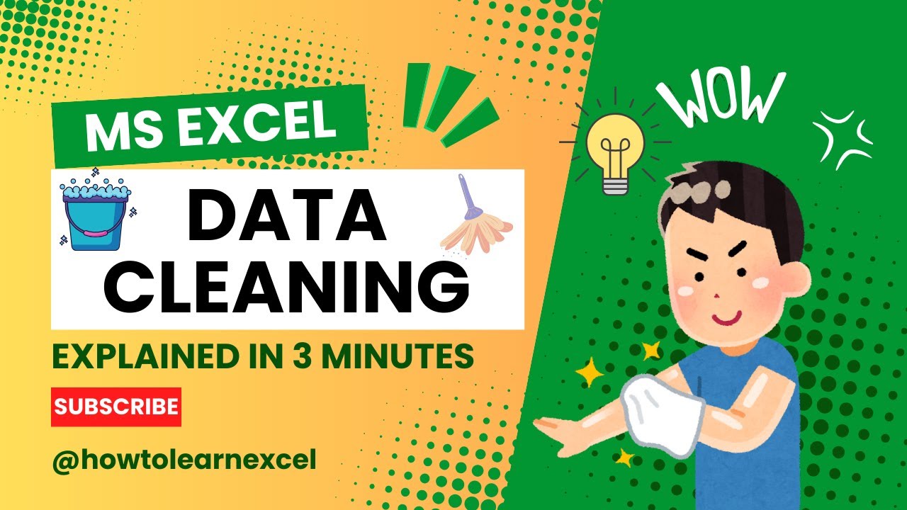 Excel Data Cleaning 101: Fix Common Data Problems
