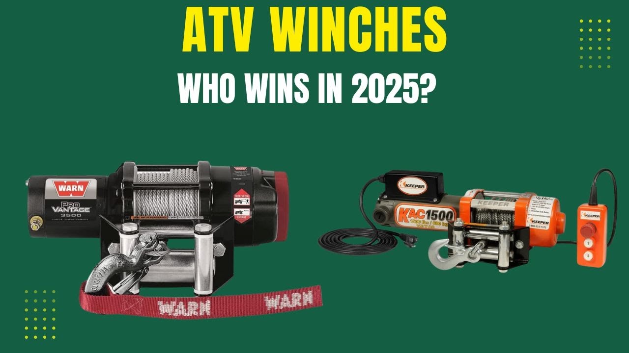 What's the BEST ATV Winch for Heavy Duty Use | Best atv winches | 2025 |