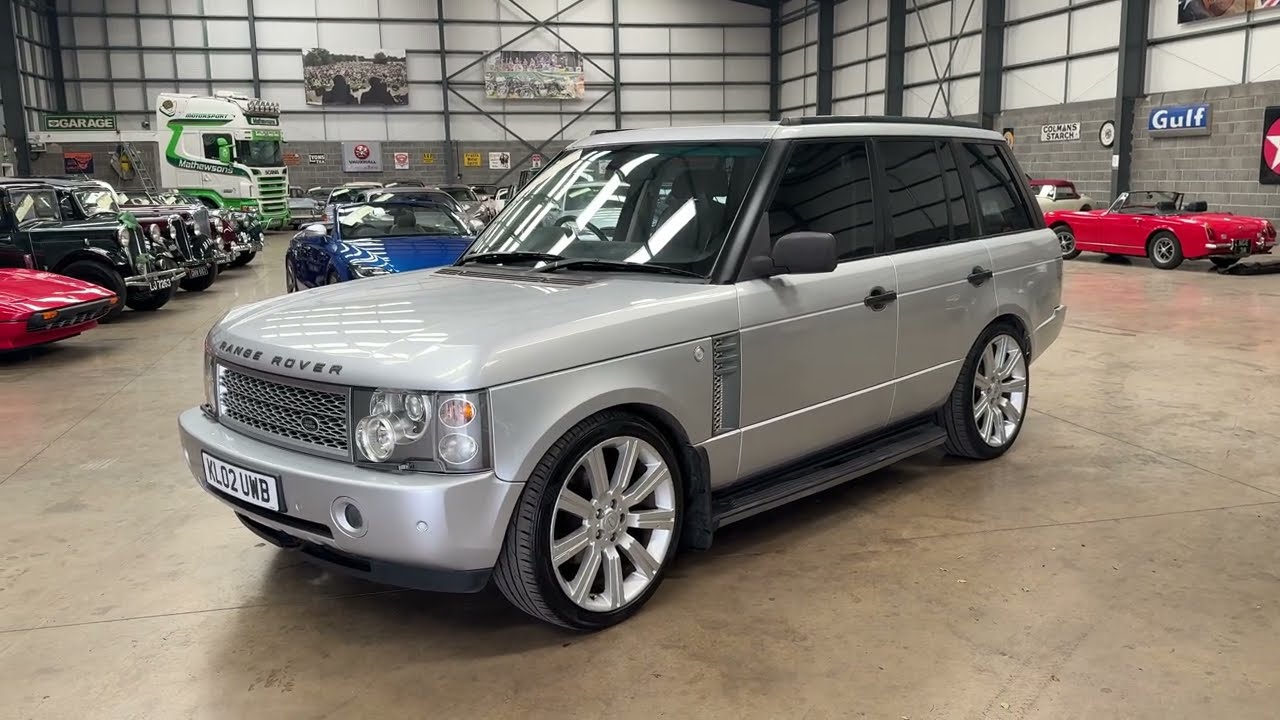 LAND ROVER RANGE ROVER HSE V8 2002 ГОДА | MATHEWSONS CLASSIC CARS | АУКЦИОН: 8, 9 и 10 ОКТЯБРЯ 20...