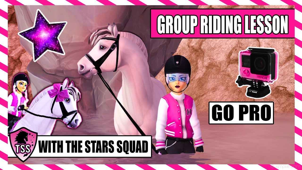 Star Stable - Realistic Group Riding Lesson Vlog - TSS Discord Lesson Call