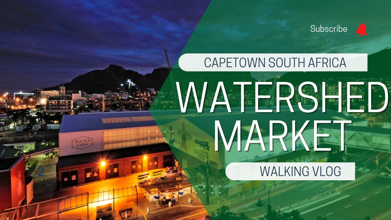 Cape Town V&A Watershed Market Walk - South Africa - 4K [ASMR Non Stop]