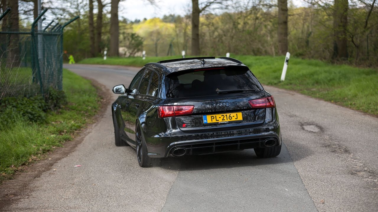 LOUD Audi RS6 C7 w/ Decat Downpipes - CRAZY Revs & Accelerations !
